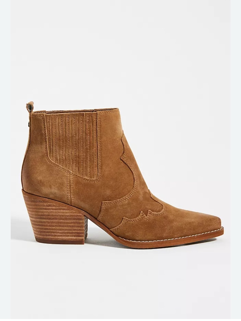 Sam Edelman Winona Suede Ankle Boots in Tan